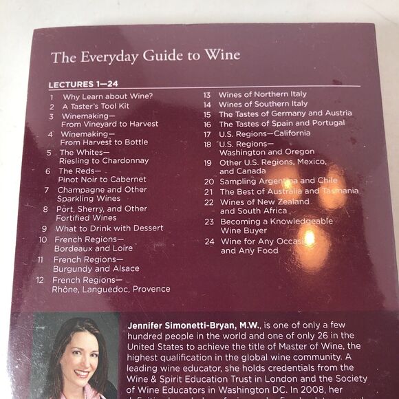 Great Courses Transcript Book Only The Everyday Guide to Wine Sealed E2 - Picture 4 of 8